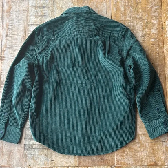 NWOT Crewcuts Green Corduroy Boys Shirt size 10 - Picture 6 of 6
